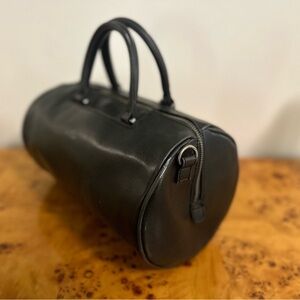 Matt & Nat Vegan Leather Cylinder Purse w/ removable strap